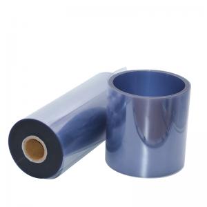 Película de estiramento azul do PVC do China do produto comestível de alta qualidade
