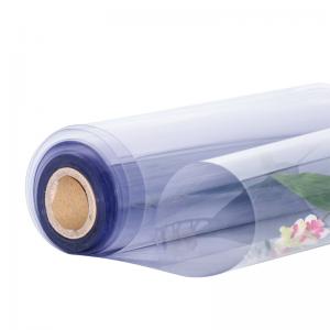 A folha plástica reciclou o filme protetor rígido 05mm do PVC densamente