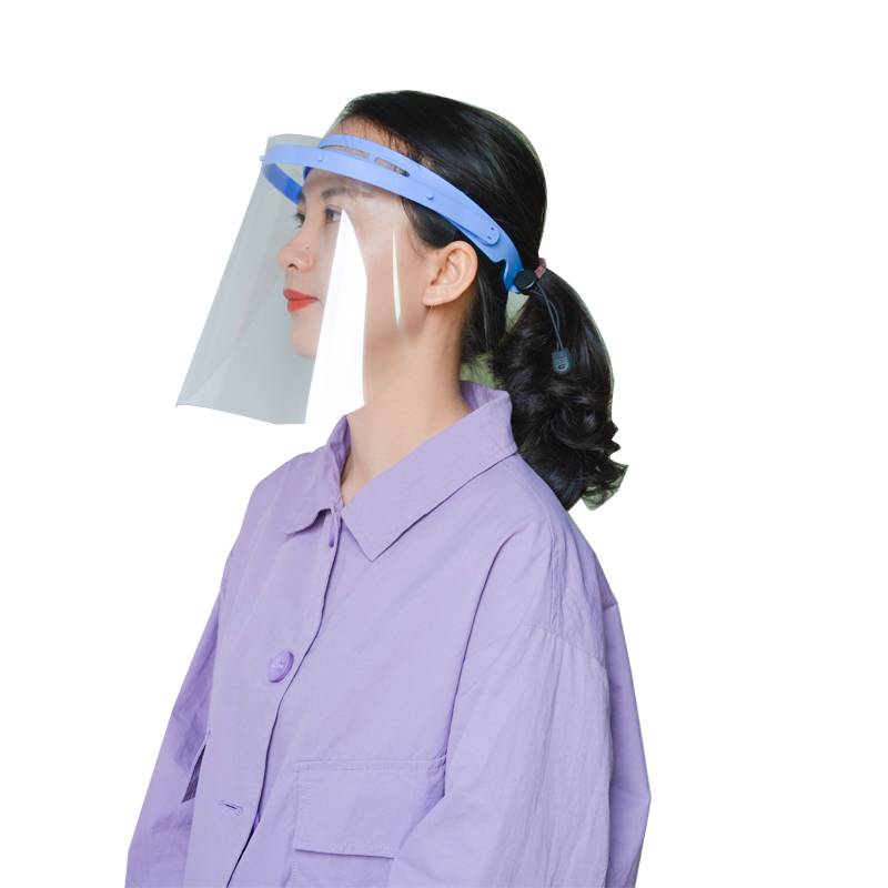 Proteção contra neblina Proteção lateral ajustável Proteção facial Protetor facial Dental Protetor de rosto Reusable Escudo EN166