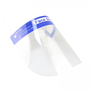 Equipamento de segurança antiembaçante protetor facial de esponja de plástico com isolamento personalizado