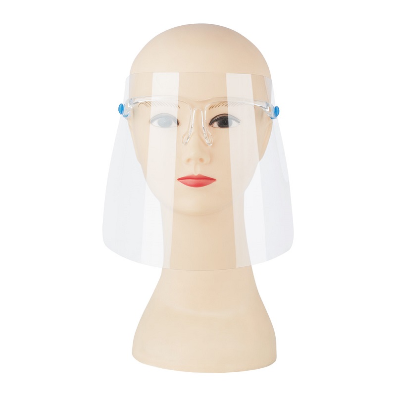 China Wholesale equipamentos de segurança óculos de proteção facial de plástico personalizado
